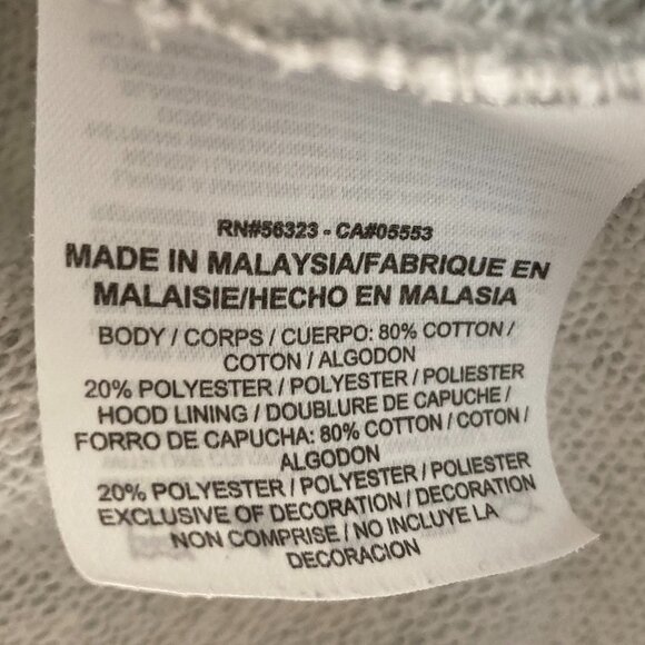 Nike logo heathered gray zip hoodie - Picture 13 of 13